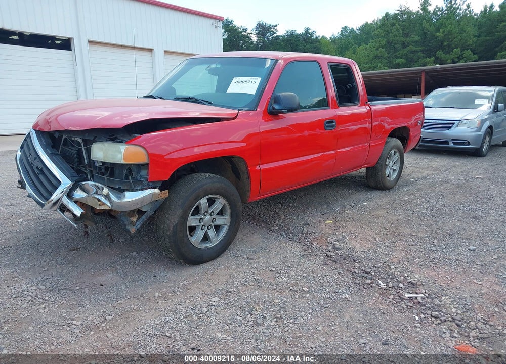 2006 GMC SIERRA 1500 SLE1 VIN: 1GTEK19T16Z207262