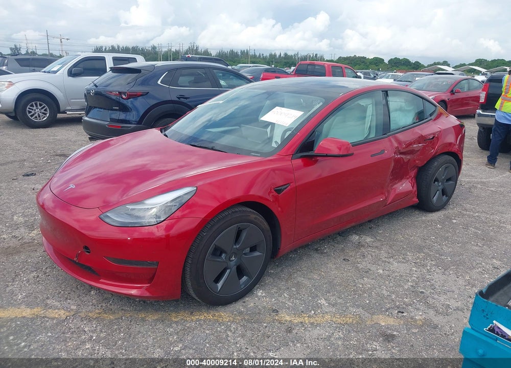 2023 TESLA MODEL 3 REAR-WHEEL DRIVE VIN: 5YJ3E1EA1PF643152