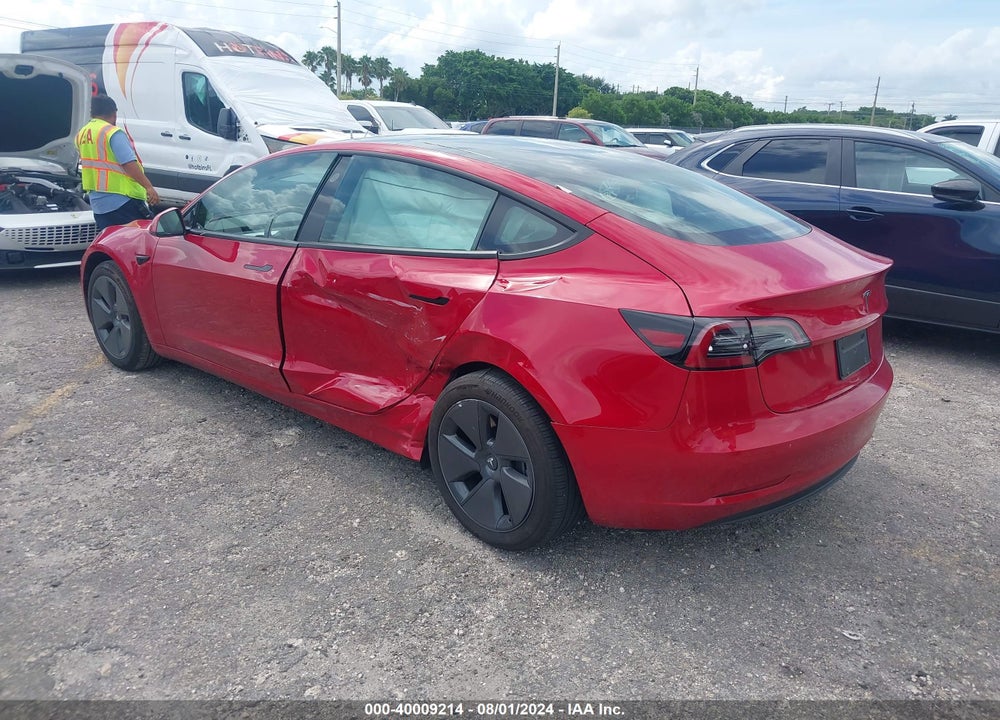 2023 TESLA MODEL 3 REAR-WHEEL DRIVE VIN: 5YJ3E1EA1PF643152