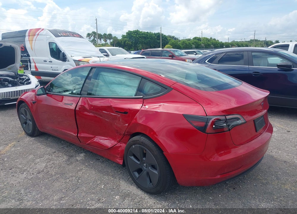 2023 TESLA MODEL 3 REAR-WHEEL DRIVE VIN: 5YJ3E1EA1PF643152