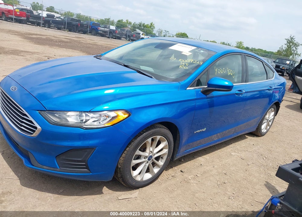 2019 FORD FUSION HYBRID SE VIN: 3FA6P0LU4KR196747