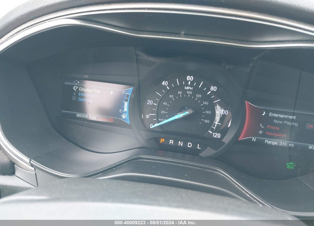 2019 FORD FUSION HYBRID SE VIN: 3FA6P0LU4KR196747