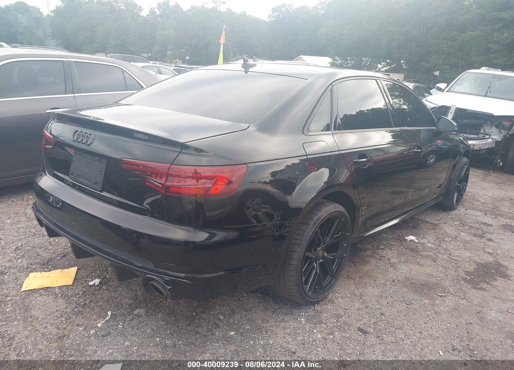 2018 AUDI A4 2.0T TECH ULTRA PREMIUM VIN: WAUKMAF42JN010656