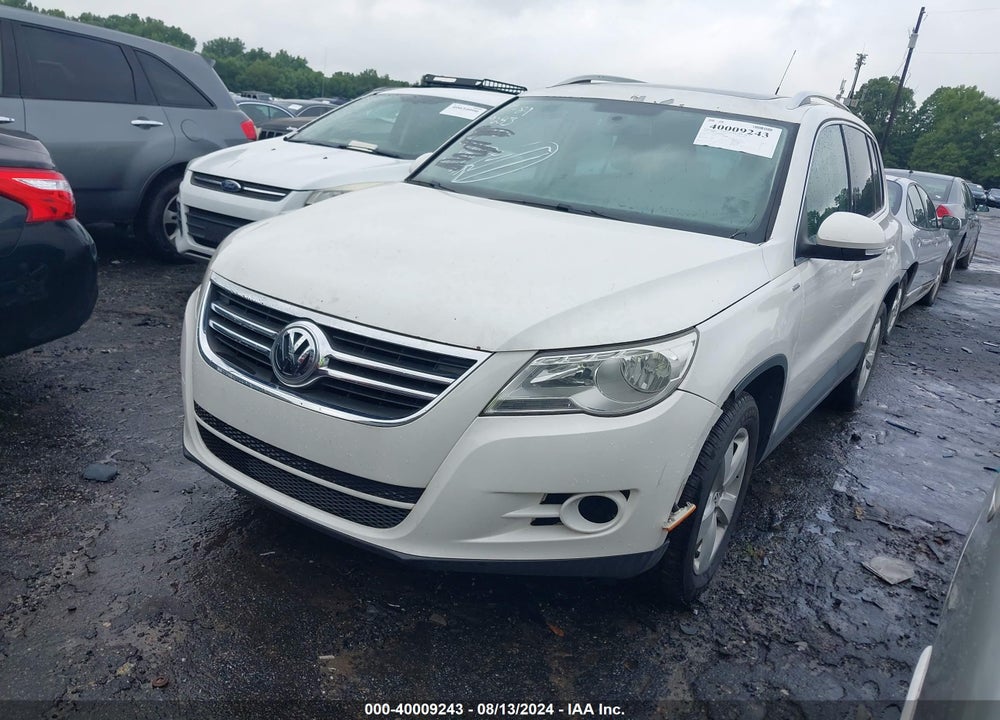 2010 VOLKSWAGEN TIGUAN WOLFSBURG EDITION VIN: WVGAV7AX8AW523920