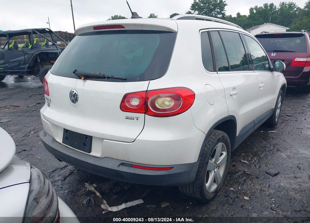 2010 VOLKSWAGEN TIGUAN WOLFSBURG EDITION VIN: WVGAV7AX8AW523920