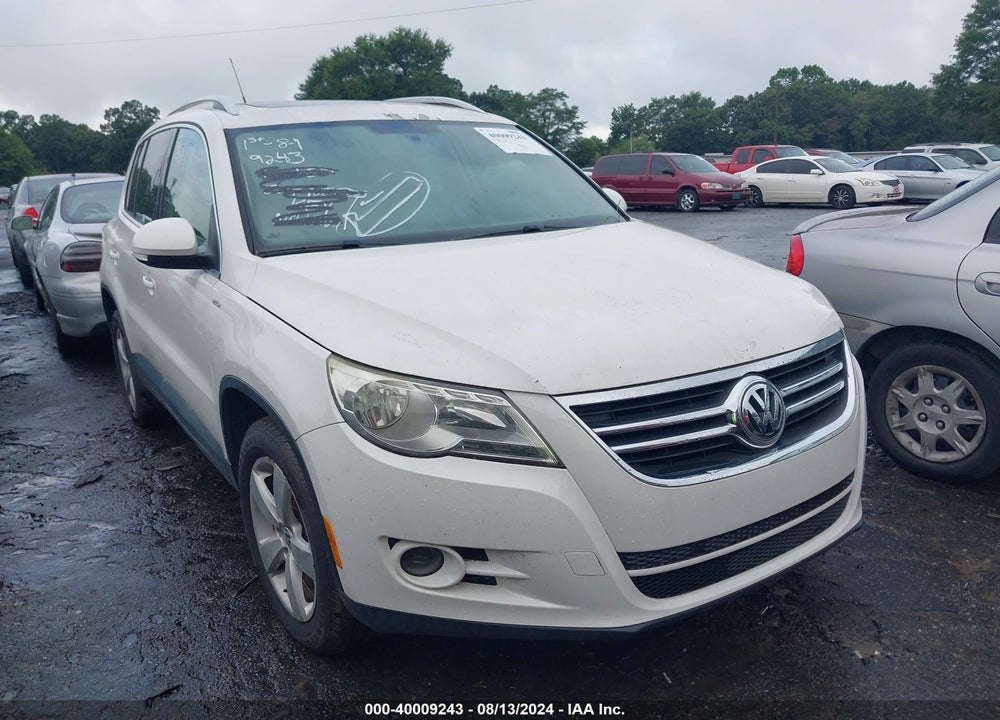 2010 VOLKSWAGEN TIGUAN WOLFSBURG EDITION VIN: WVGAV7AX8AW523920
