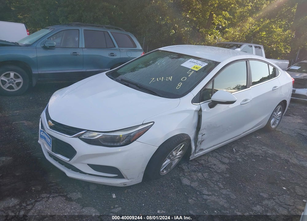 2017 CHEVROLET CRUZE LT AUTO VIN: 1G1BE5SM0H7111408