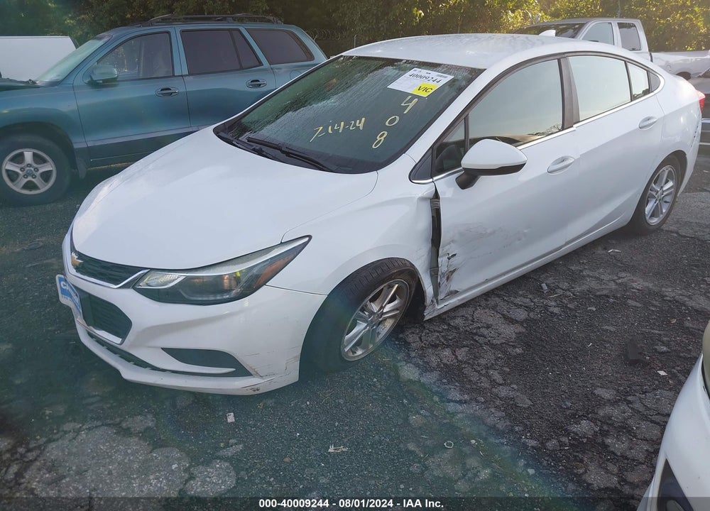2017 CHEVROLET CRUZE LT AUTO VIN: 1G1BE5SM0H7111408