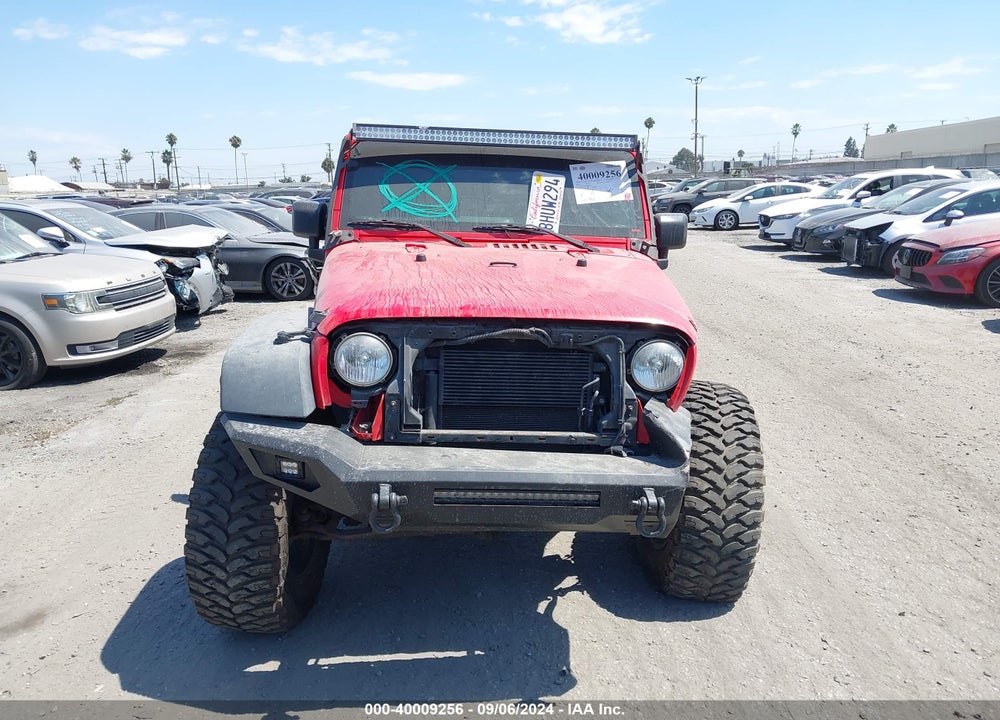 2018 JEEP WRANGLER JK UNLIMITED SPORT 4X4 VIN: 1C4BJWDG7JL828871