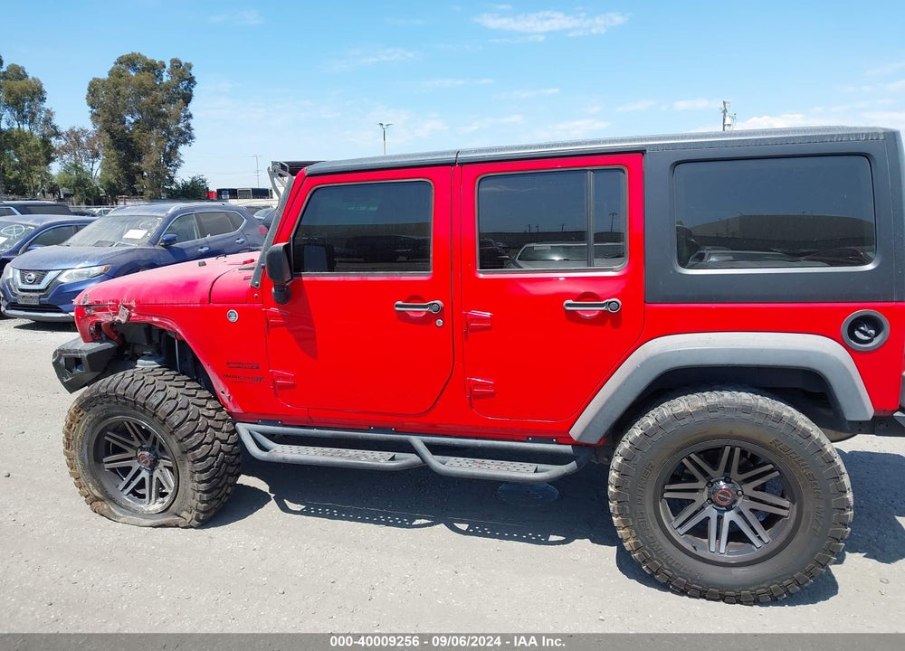 2018 JEEP WRANGLER JK UNLIMITED SPORT 4X4 VIN: 1C4BJWDG7JL828871
