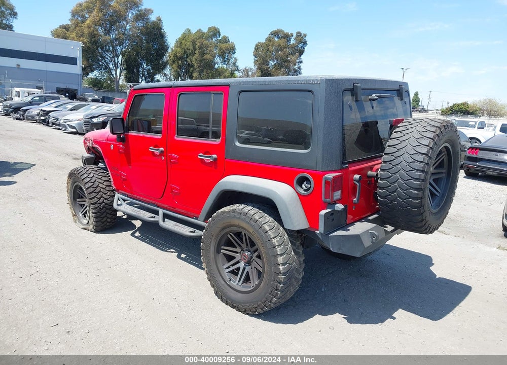 2018 JEEP WRANGLER JK UNLIMITED SPORT 4X4 VIN: 1C4BJWDG7JL828871
