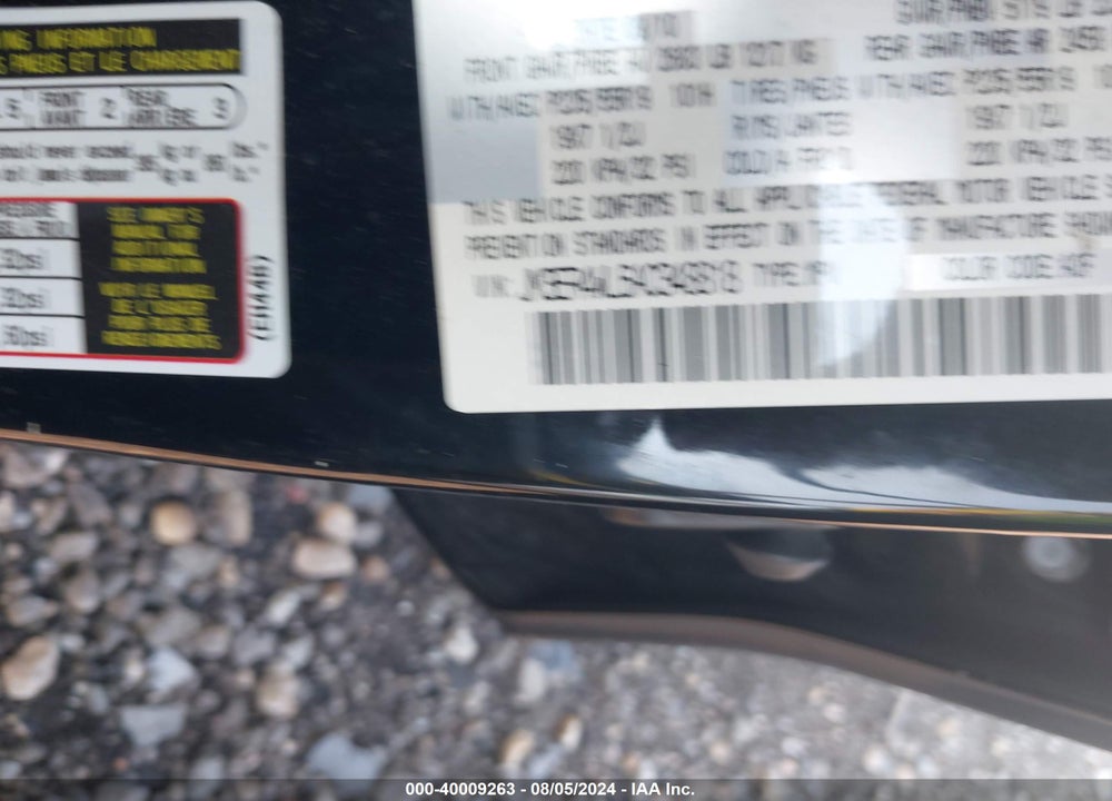 2010 MAZDA CX-7 S GRAND TOURING VIN: JM3ER4WL6A0348818