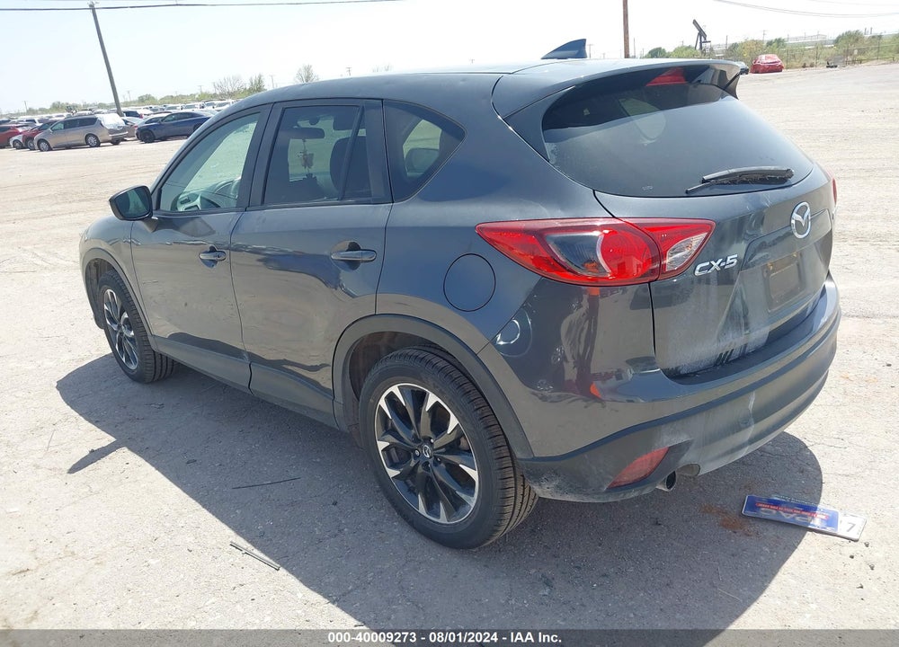 2016 MAZDA CX-5 GRAND TOURING VIN: JM3KE2DY9G0812629