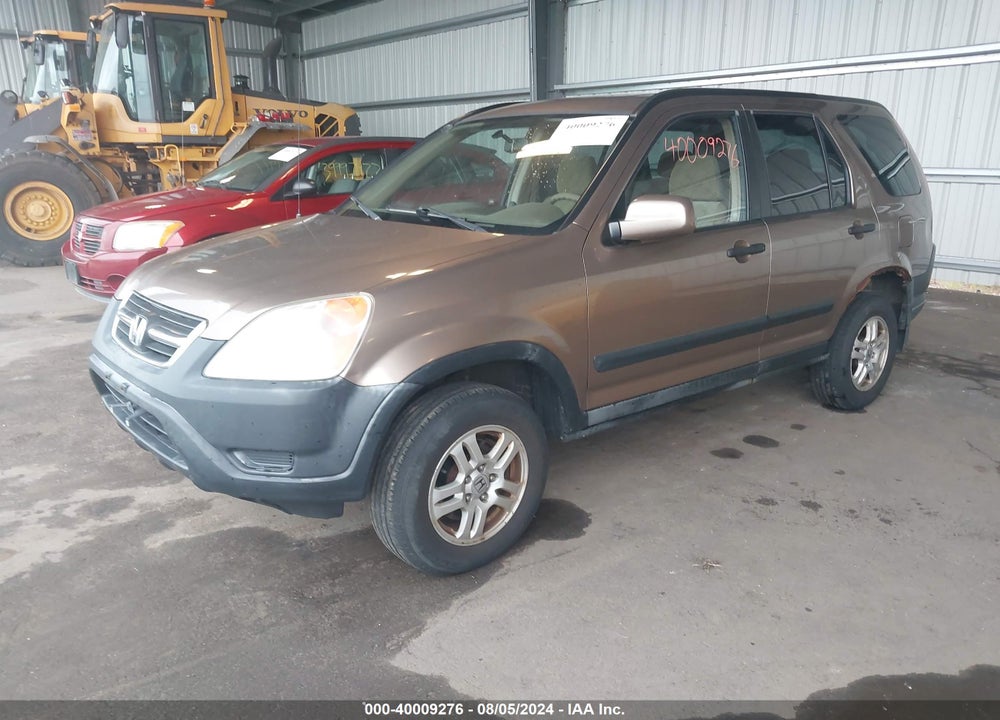 2002 HONDA CR-V EX VIN: JHLRD78852C091253