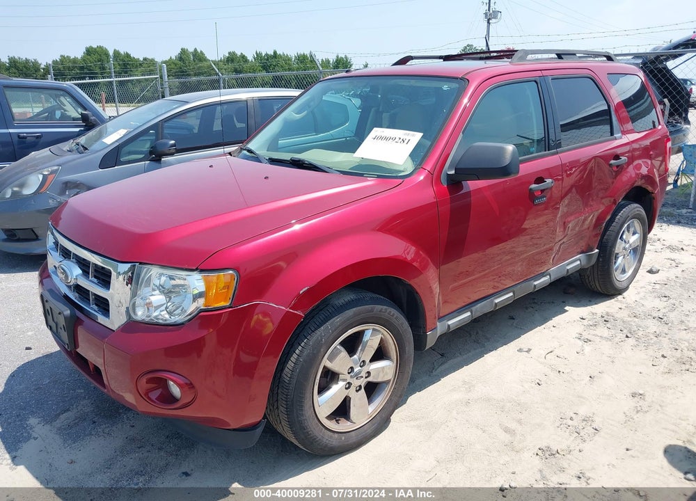 2012 FORD ESCAPE XLT VIN: 1FMCU0DG4CKC37491