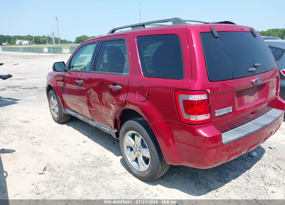 2012 FORD ESCAPE XLT VIN: 1FMCU0DG4CKC37491