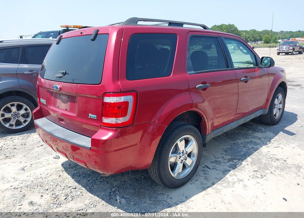 2012 FORD ESCAPE XLT VIN: 1FMCU0DG4CKC37491