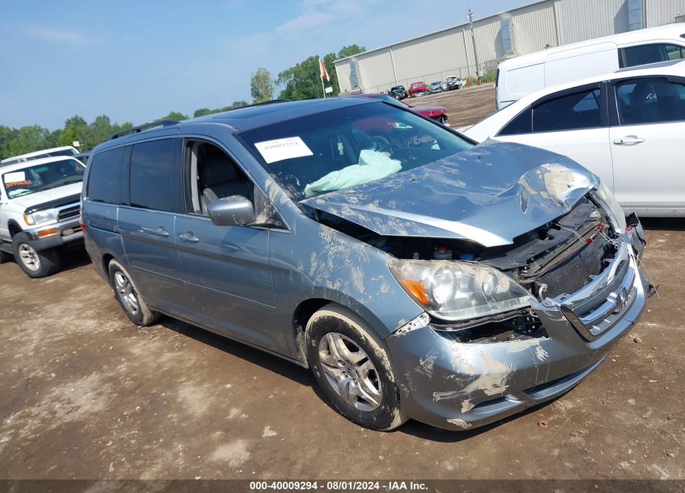 2007 HONDA ODYSSEY EX-L VIN: 5FNRL38797B107447