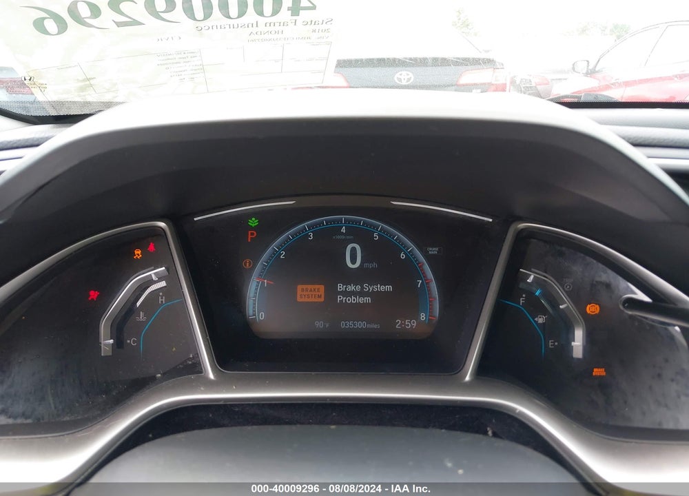 2018 HONDA CIVIC EX-T VIN: JHMFC1F35JX027761