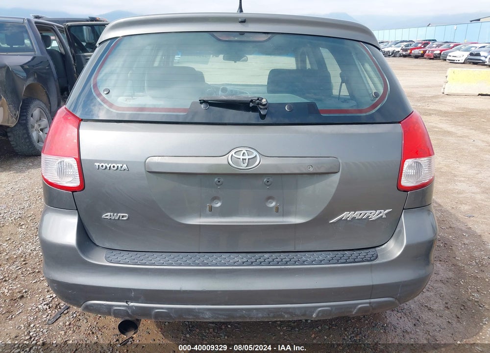 2004 TOYOTA MATRIX STANDARD VIN: 2T1LR32E34C271286