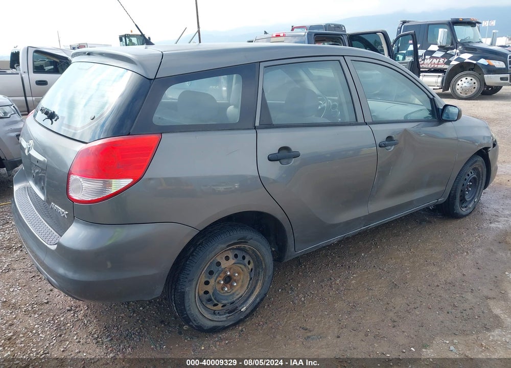 2004 TOYOTA MATRIX STANDARD VIN: 2T1LR32E34C271286