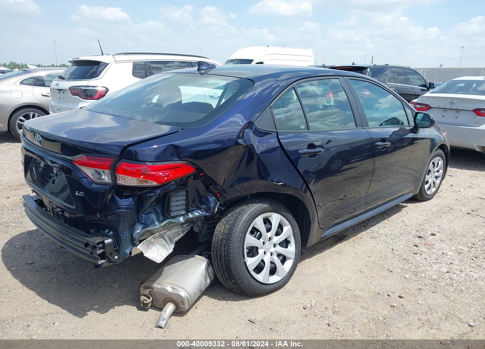 2024 TOYOTA COROLLA LE VIN: 5YFB4MDE2RP192924
