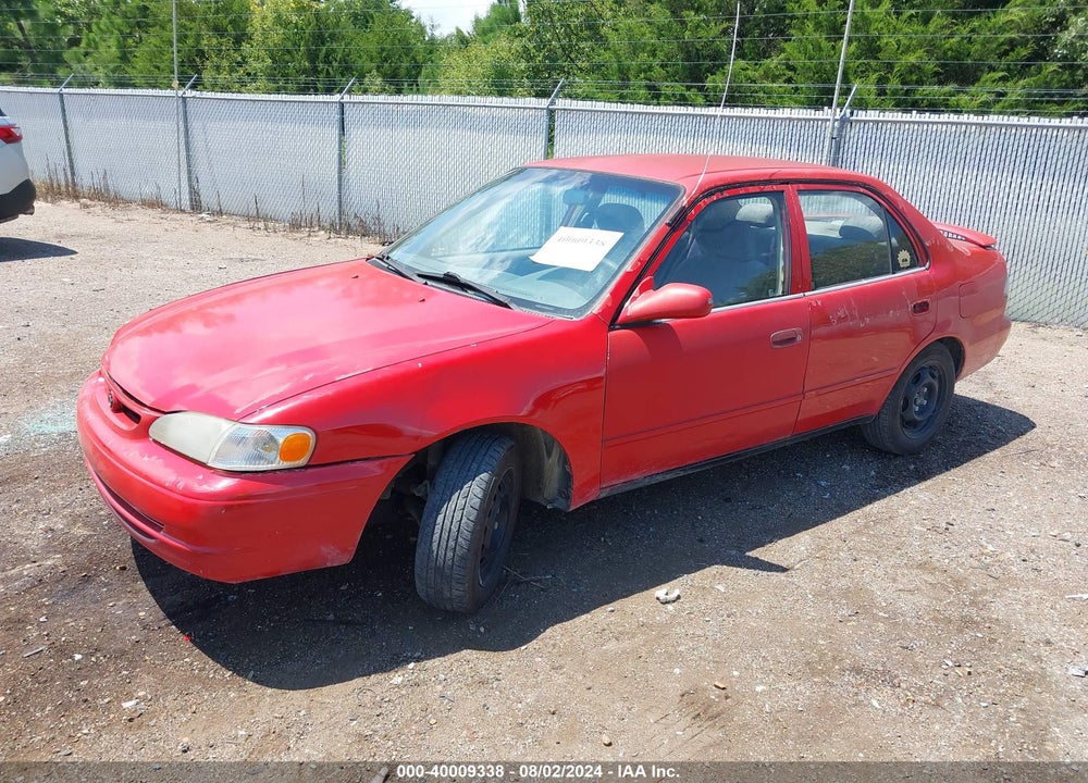 1998 TOYOTA COROLLA LE VIN: 2T1BR18E7WC093134