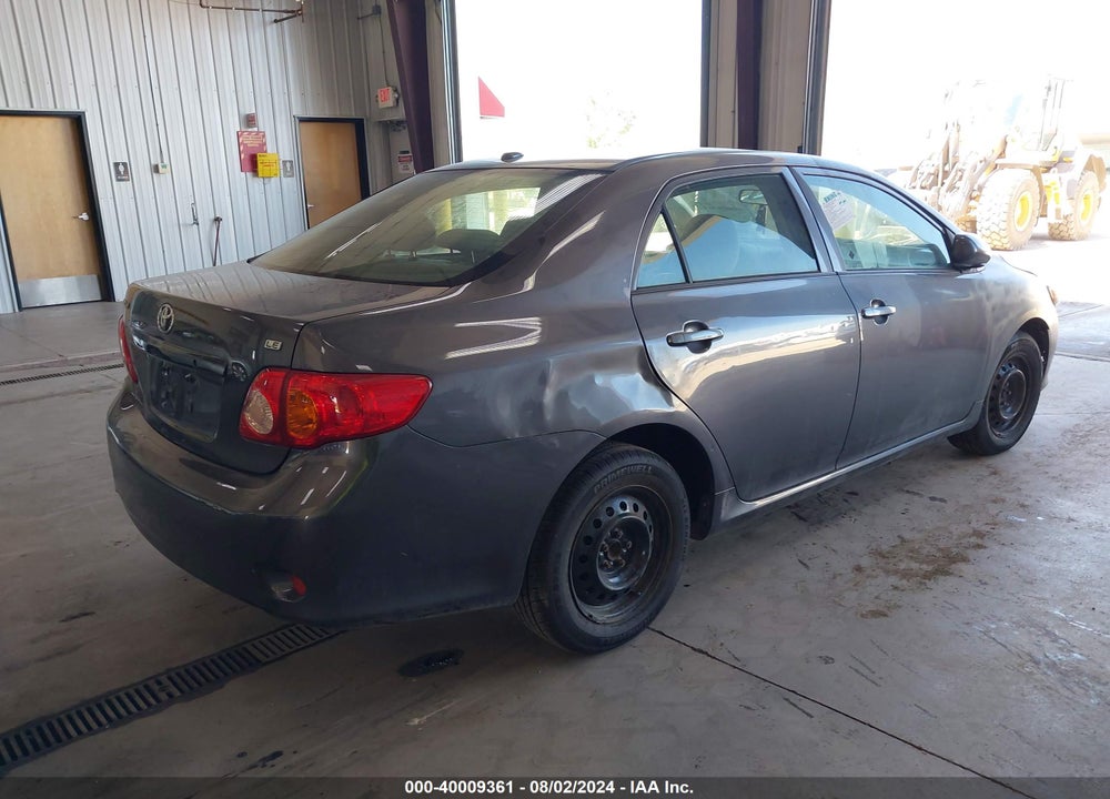 2009 TOYOTA COROLLA LE VIN: JTDBL40E89J017140