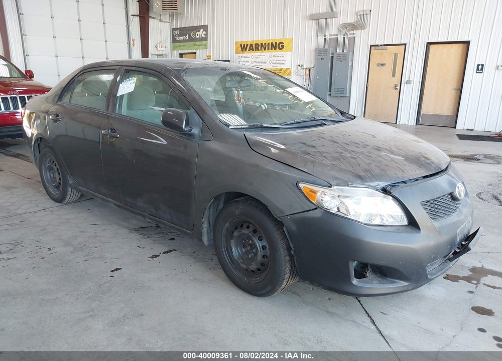 2009 TOYOTA COROLLA LE VIN: JTDBL40E89J017140