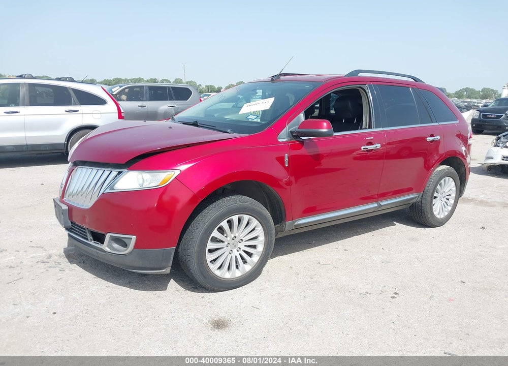 2015 LINCOLN MKX VIN: 2LMDJ6JK7FBL26029