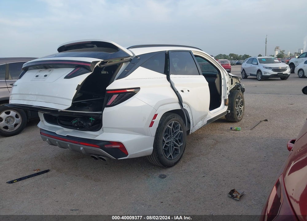 2022 HYUNDAI TUCSON N LINE VIN: KM8JF3AE1NU144098