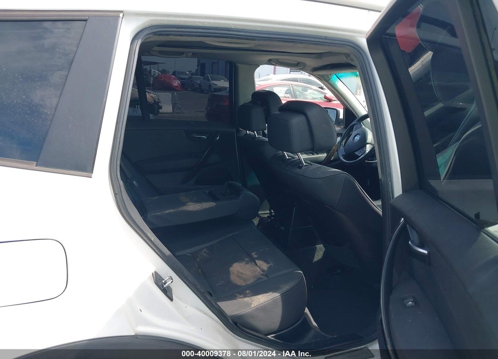 2008 BMW X3 3.0SI VIN: WBXPC934X8WJ06752