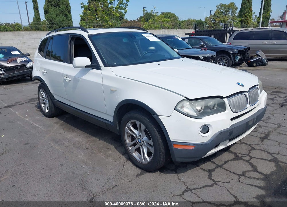 2008 BMW X3 3.0SI VIN: WBXPC934X8WJ06752