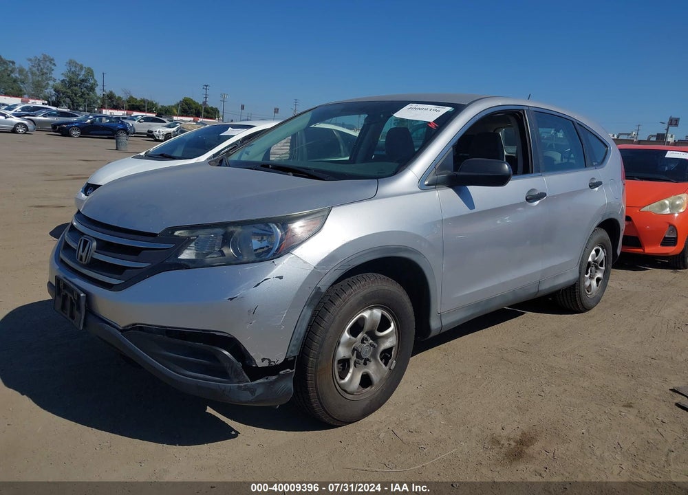 2012 HONDA CR-V LX VIN: 2HKRM3H3XCH500041