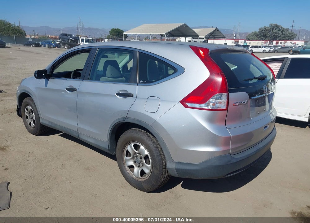 2012 HONDA CR-V LX VIN: 2HKRM3H3XCH500041