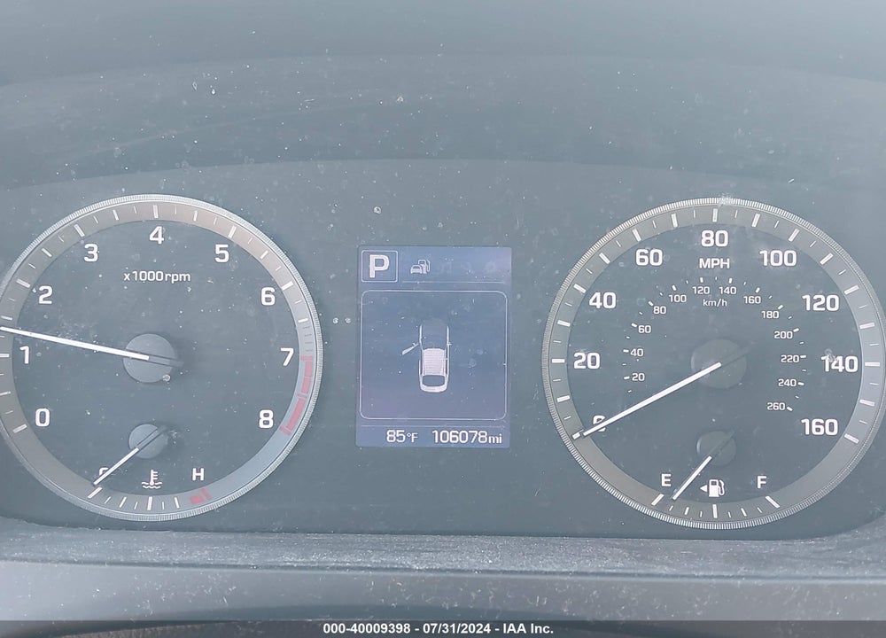 2016 HYUNDAI SONATA SE VIN: 5NPE24AF9GH332901
