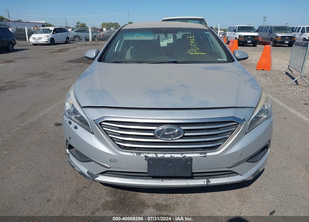 2016 HYUNDAI SONATA SE VIN: 5NPE24AF9GH332901