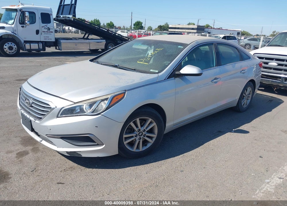 2016 HYUNDAI SONATA SE VIN: 5NPE24AF9GH332901