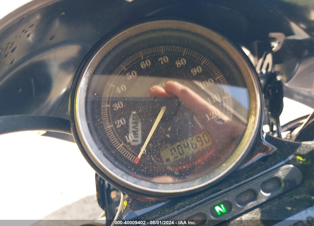 2010 HARLEY-DAVIDSON XL1200 X VIN: 1HD1LC32XAC435858