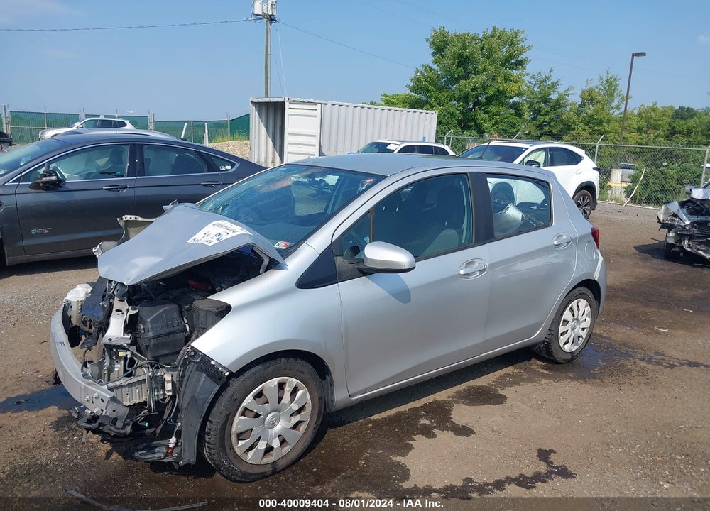 2015 TOYOTA YARIS L VIN: VNKKTUD3XFA027776