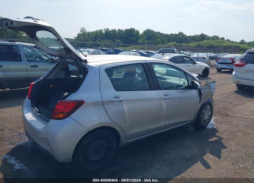 2015 TOYOTA YARIS L VIN: VNKKTUD3XFA027776