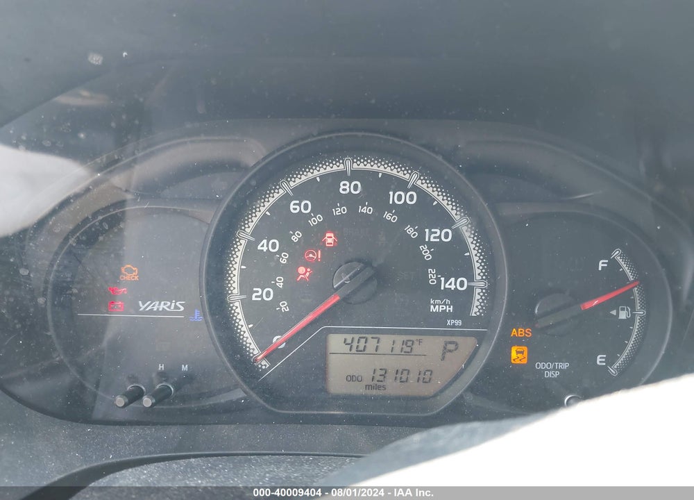 2015 TOYOTA YARIS L VIN: VNKKTUD3XFA027776