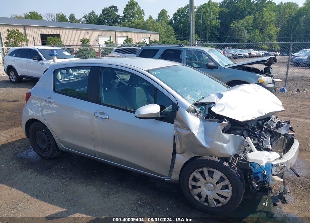 2015 TOYOTA YARIS L VIN: VNKKTUD3XFA027776