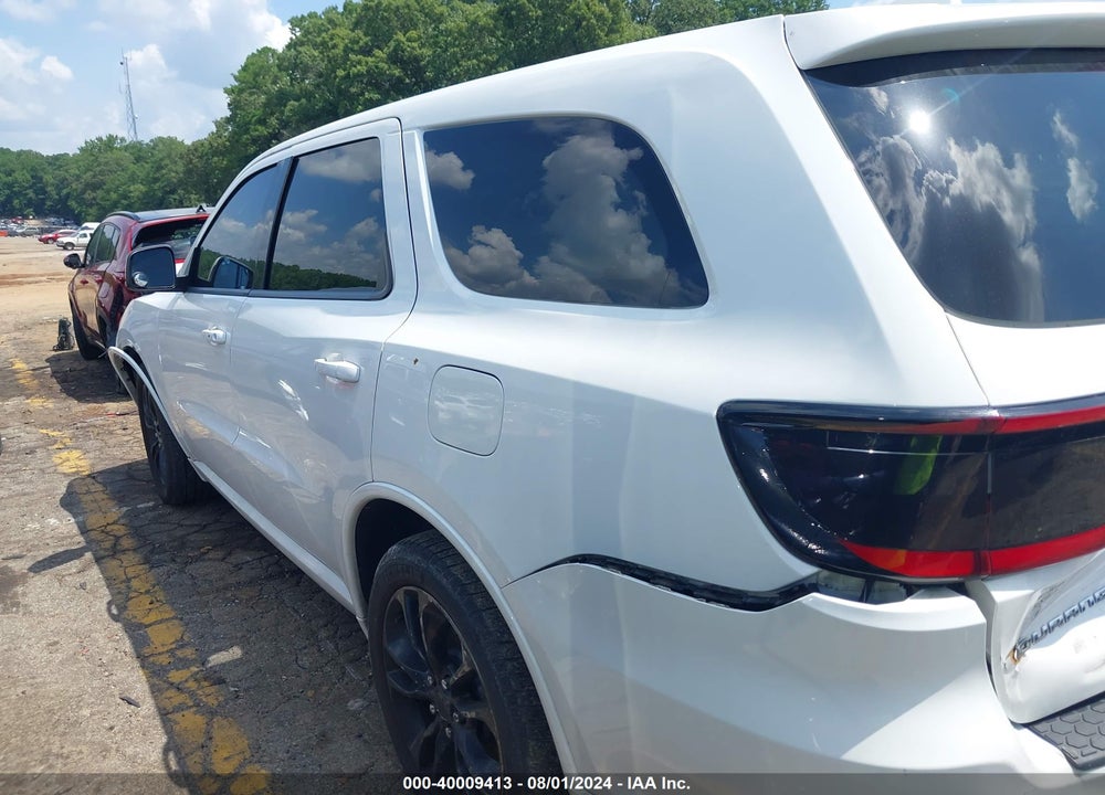 2020 DODGE DURANGO GT PLUS RWD VIN: 1C4RDHDG9LC258909