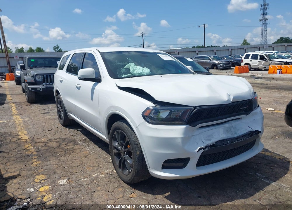 2020 DODGE DURANGO GT PLUS RWD VIN: 1C4RDHDG9LC258909