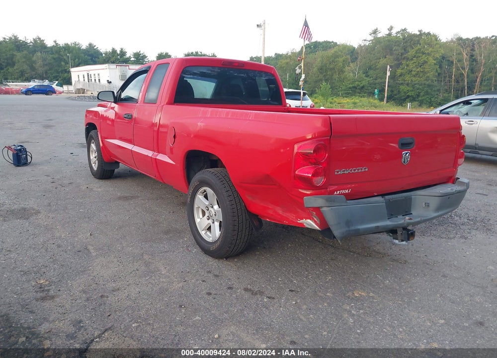 2008 DODGE DAKOTA ST VIN: 1D7HE22K08S531672