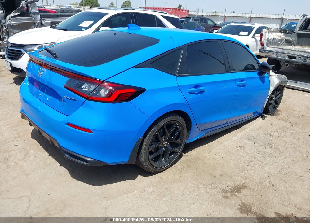 2023 HONDA CIVIC SPORT VIN: 19XFL2H80PE007717