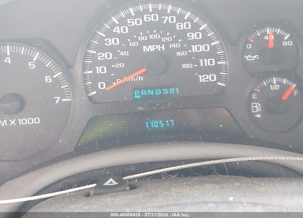 2005 CHEVROLET TRAILBLAZER LS VIN: 1GNDS13S052285526