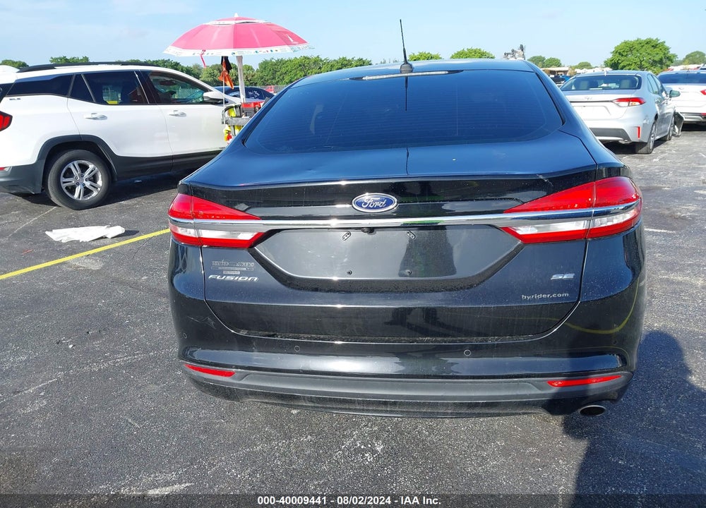 2017 FORD FUSION SE VIN: 3FA6P0H78HR402938