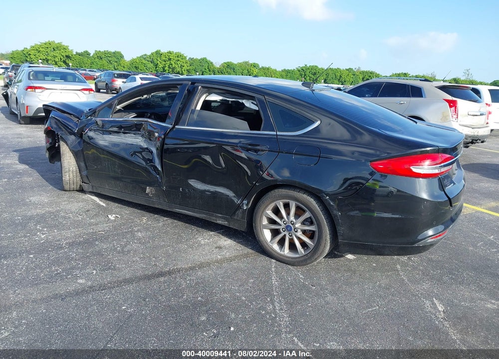 2017 FORD FUSION SE VIN: 3FA6P0H78HR402938